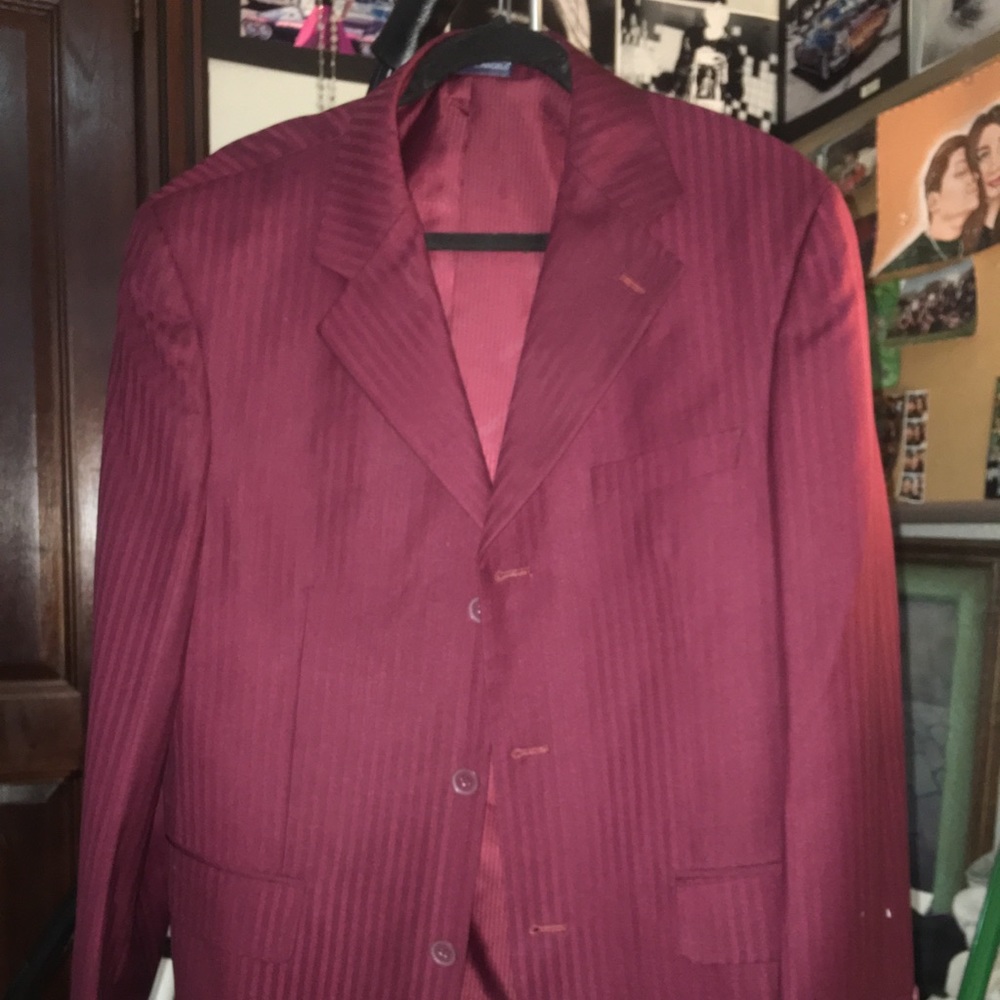 Vittorio St. Angelo Blazer burgundy